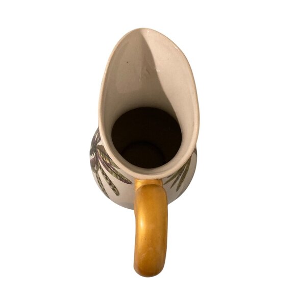 Vintage Raymond Waites Palm Tree Decorative Pitcher - Picture 6 of 9